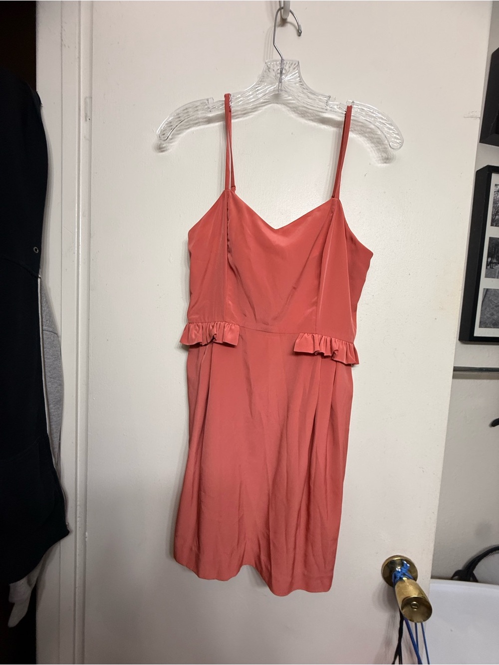 Forever 21 Dusty Rose Ruffle Cami Mini Dress | Size Small